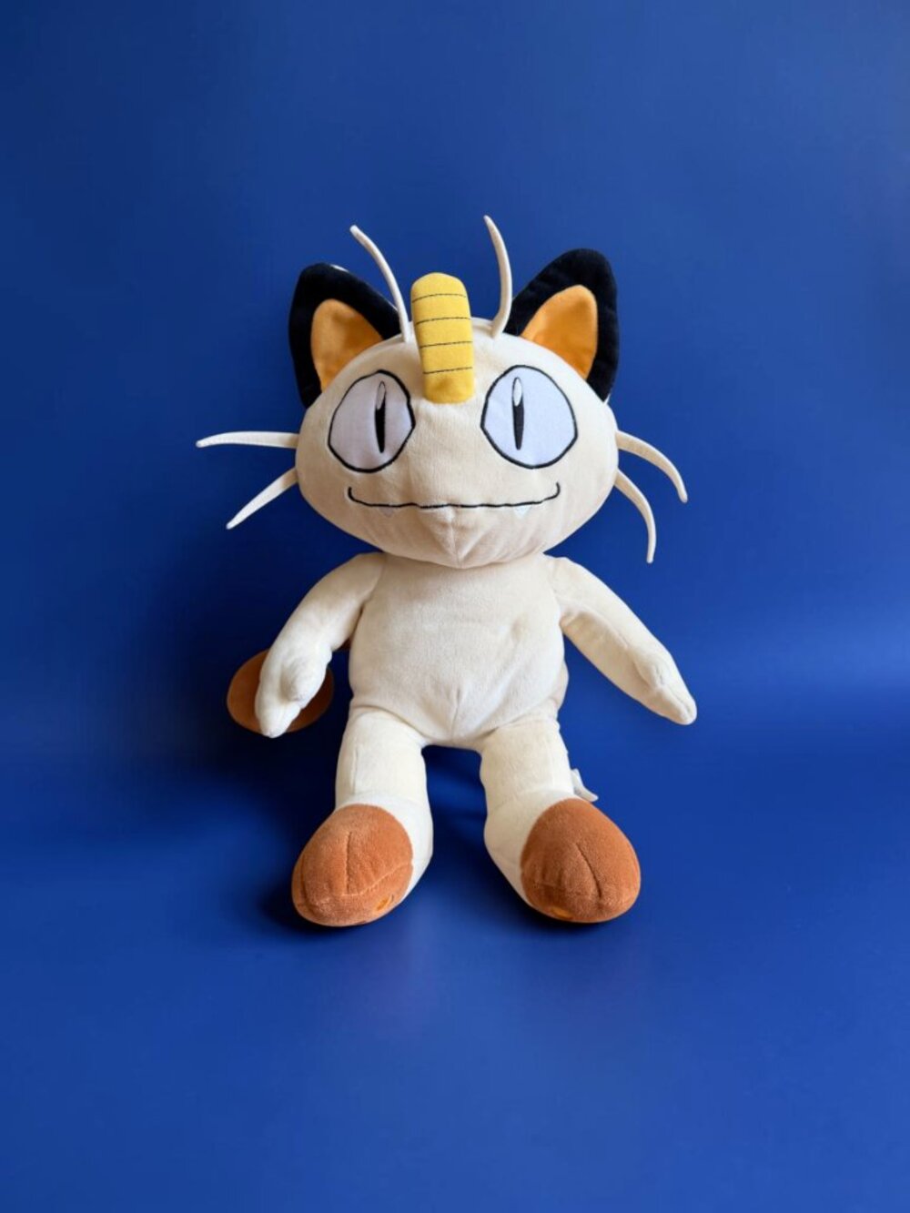 Build A Bear Pokémon Meowth Stuffed Plush Toy 18" Tall